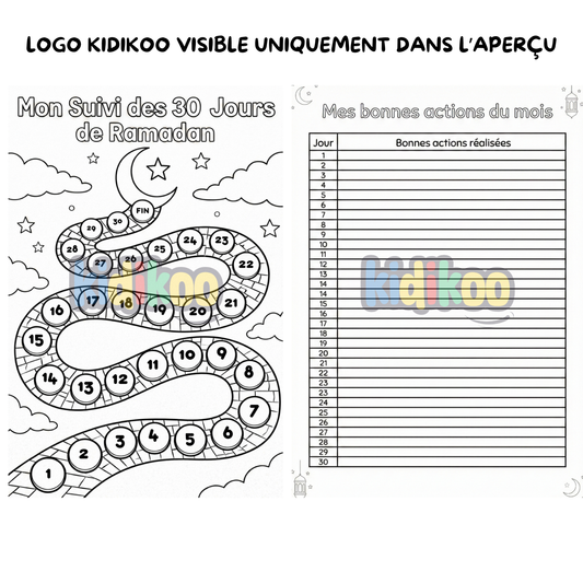 Mon Livre Ramadan - Kidikoo