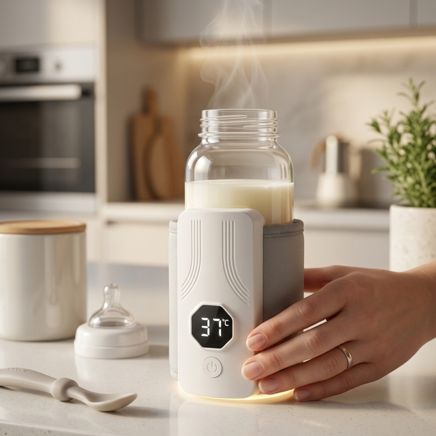 Chauffe-Biberon Portable Électrique – Kidikoo