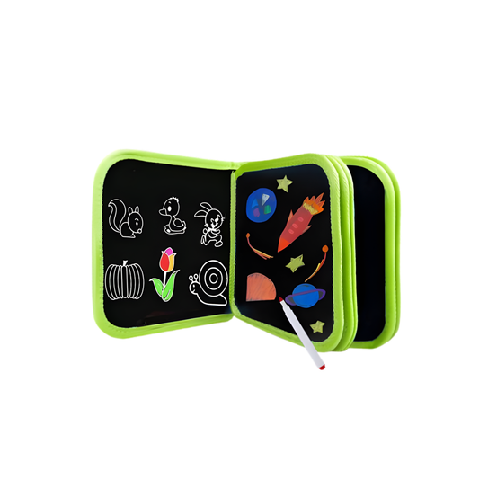 Livre de Coloriage Réutilisable – Kidikoo