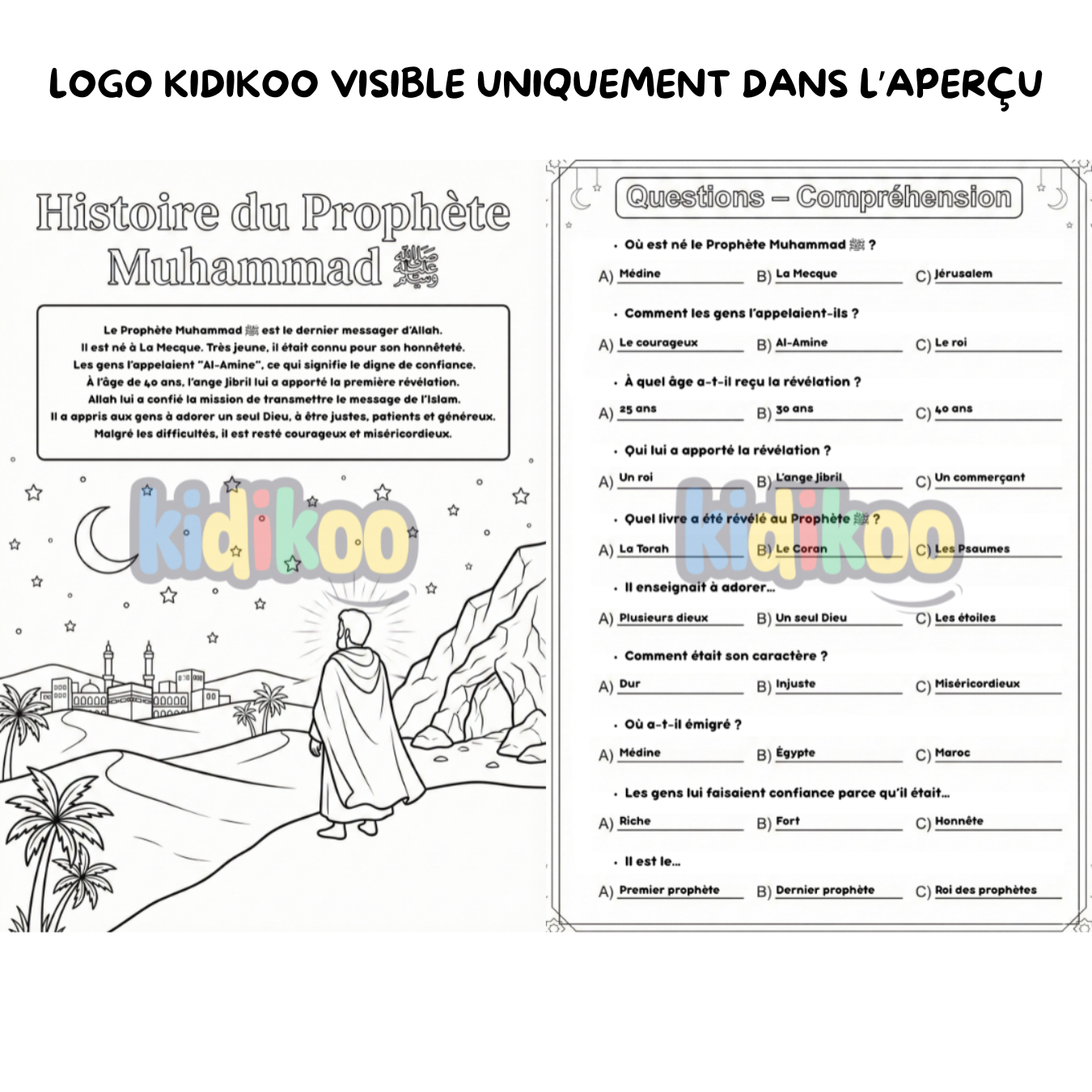 Mon Livre Ramadan - Kidikoo