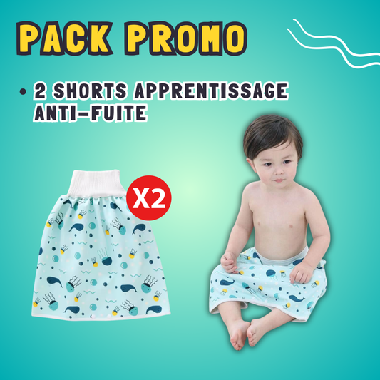 PACK SHORT ENFANTS - Kidikoo